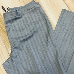 Antonio Melani High Rise Wide Leg Woman's Size 14 Red/Gray Dress Pants